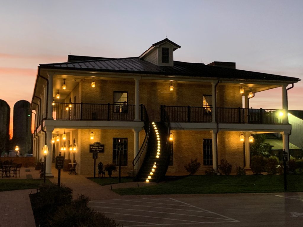 Night time image of the Bar at Willett