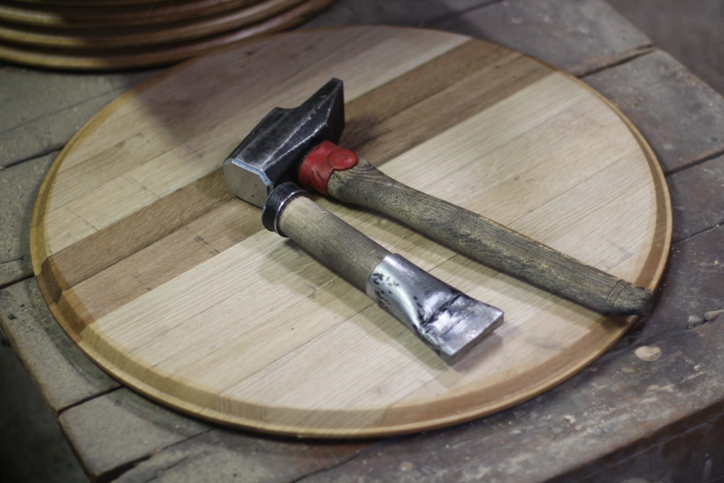 Image of barrel tools at Croze Nest Cooperage