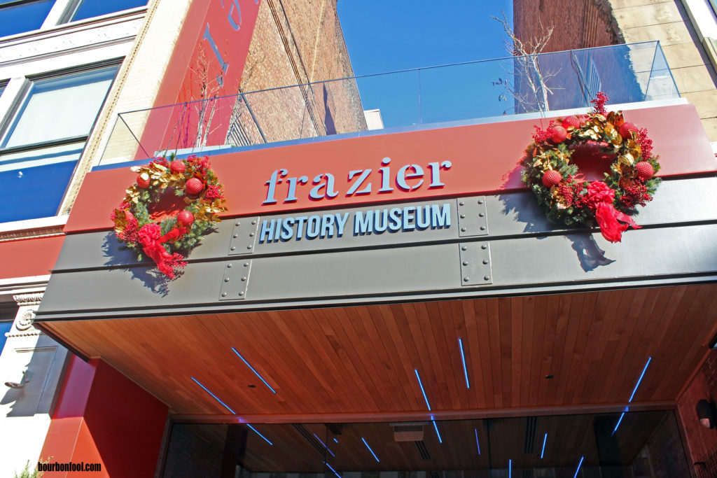 Entrance to the Frazier History Museum in Louisville, Kentucky