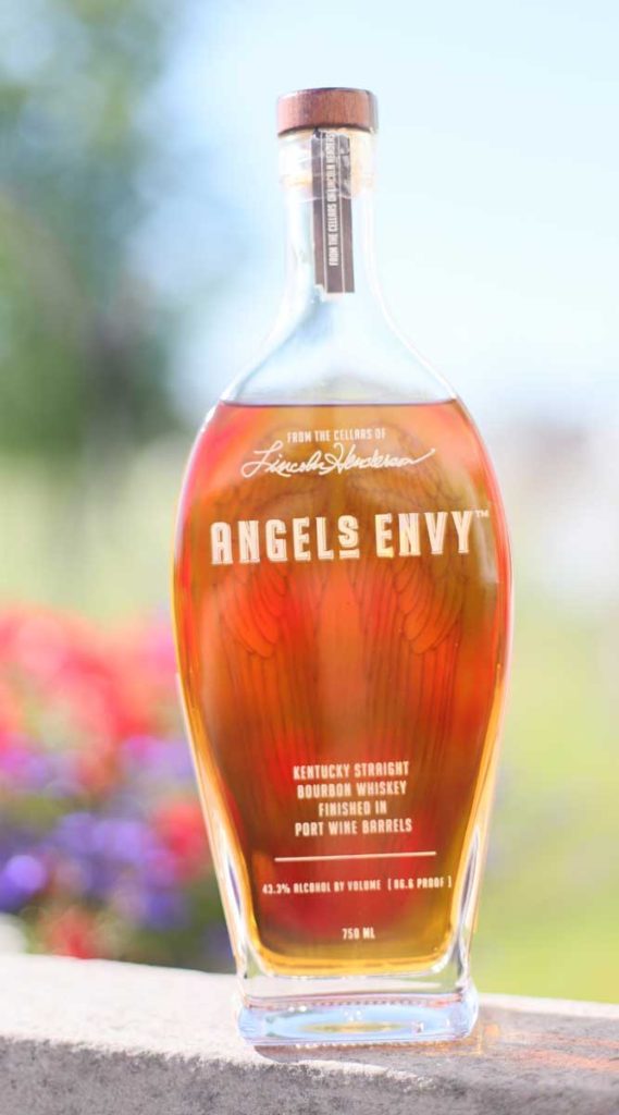 Bottle of Angel's Envy Port finished bourbon