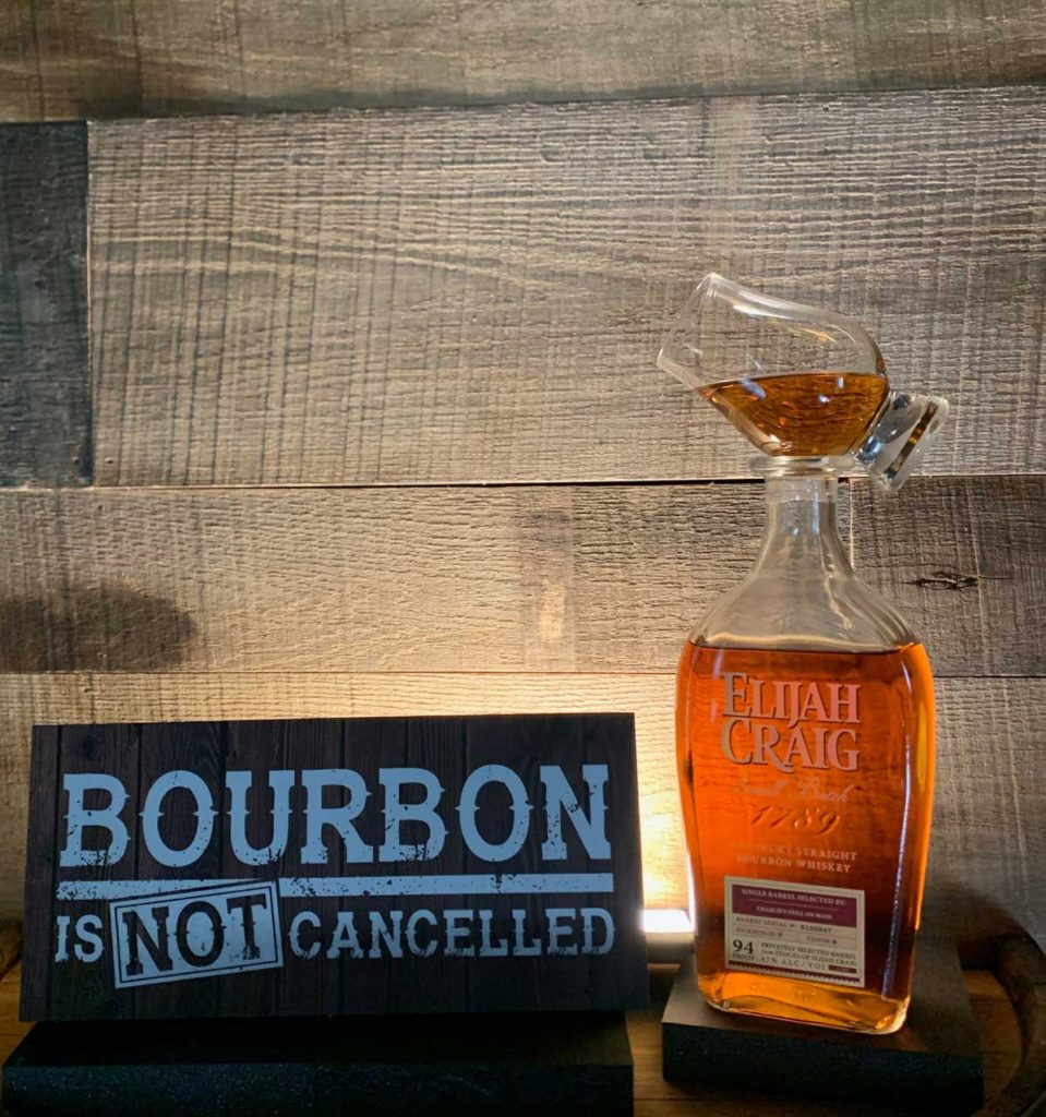 Bourbon is Not Cancelled shelf sitter image