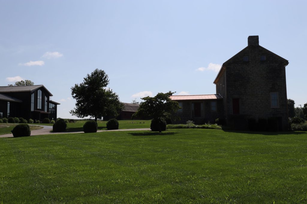 Barrel pick house at Lux Row Distillers while visiting Kentucky in the COVID 19 era