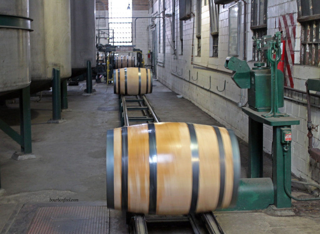 Recently filled Buffalo Trace Barrels 