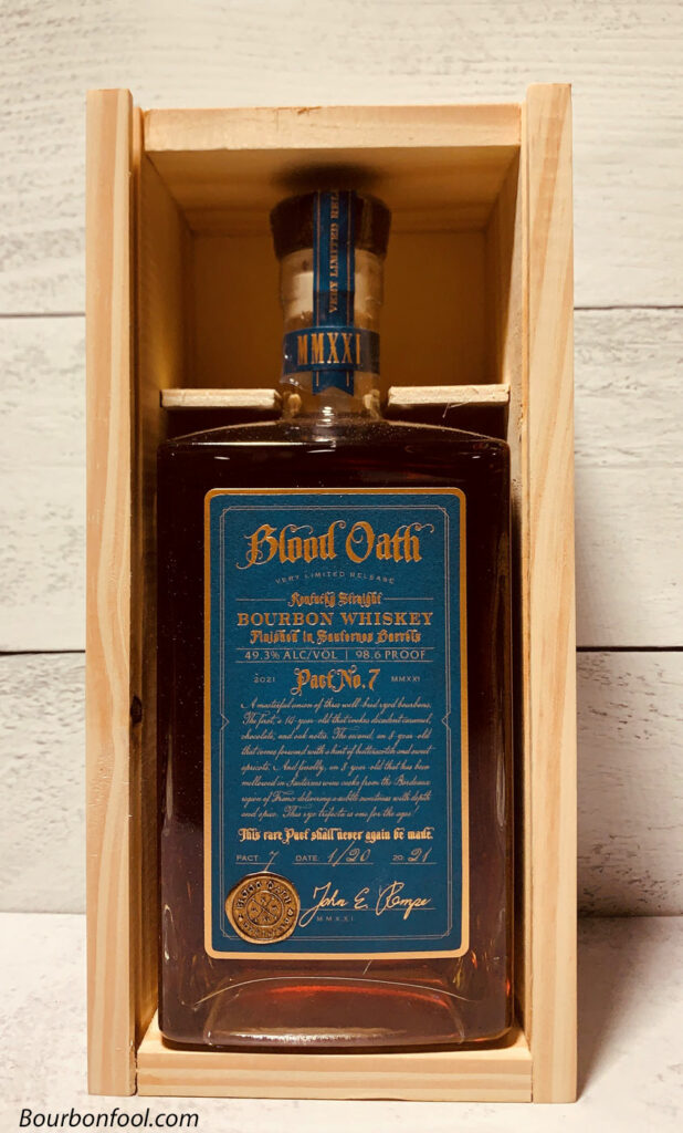 bottle of Blood Oath Pact 7