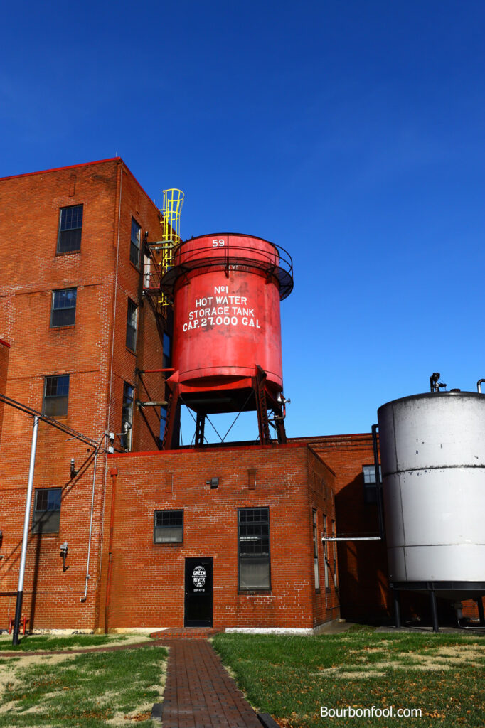 Green River Distllery, home of clay tile rickhouses.