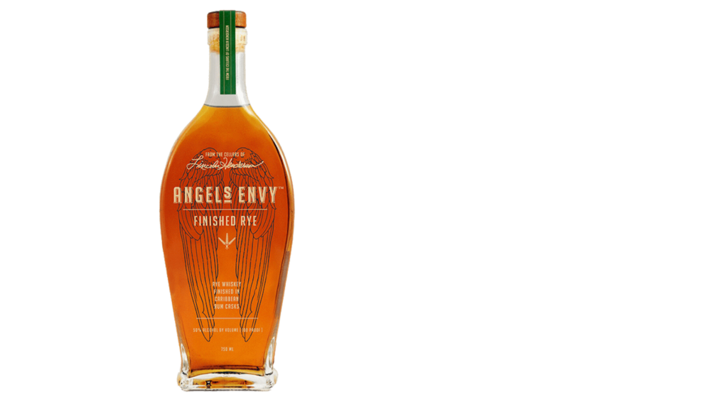 A bottle of Angels Envy Finished Rye