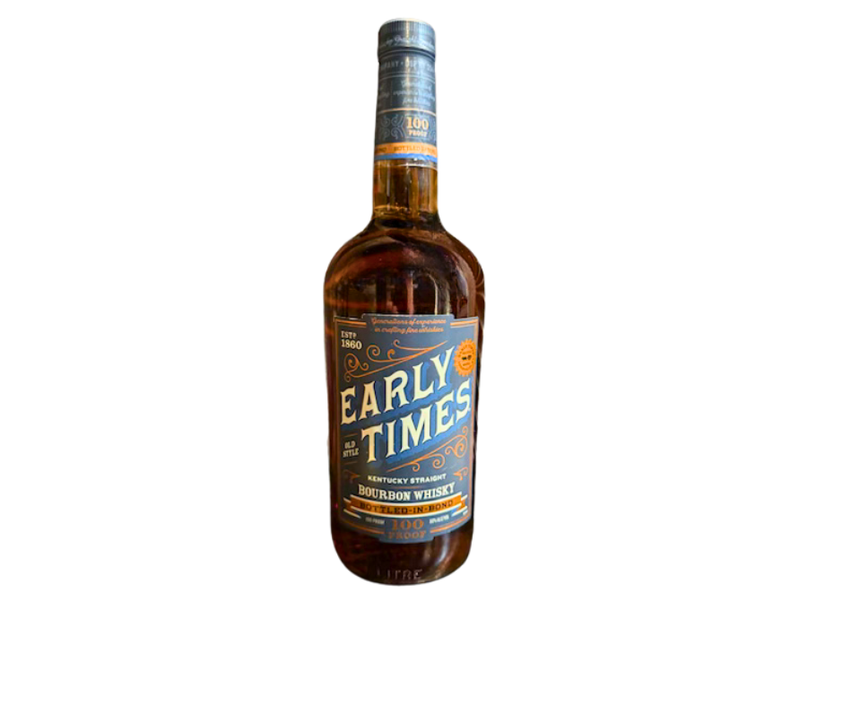 A bottle of Early Times Bottled-in-Bond. Do you recognize this bourbon?