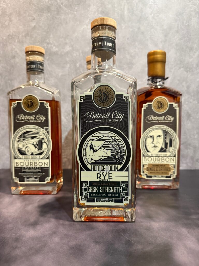 Detroit City Distillery Homegrown Rye Whiskey