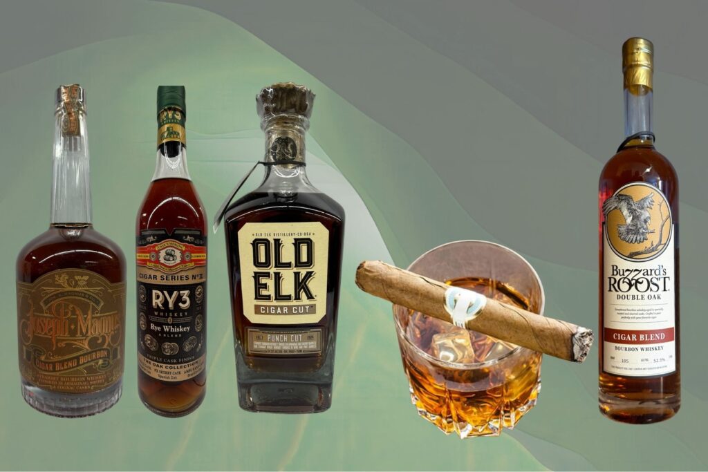 This is a sample of unique cigar blend whiskey's. What is cigar blend bourbon? find out here