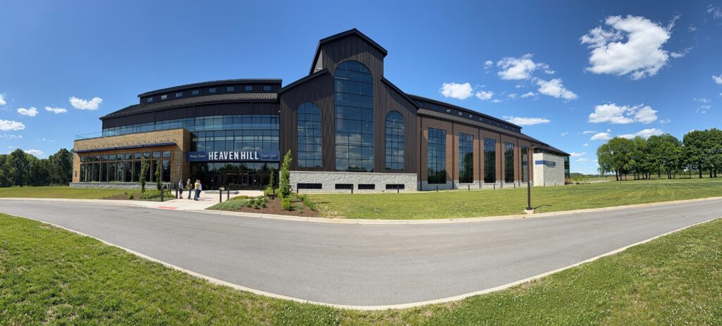 The bourbon boom is over but Heaven Hill just opened their dramatic new Heaven Hill Spriing's Distillery